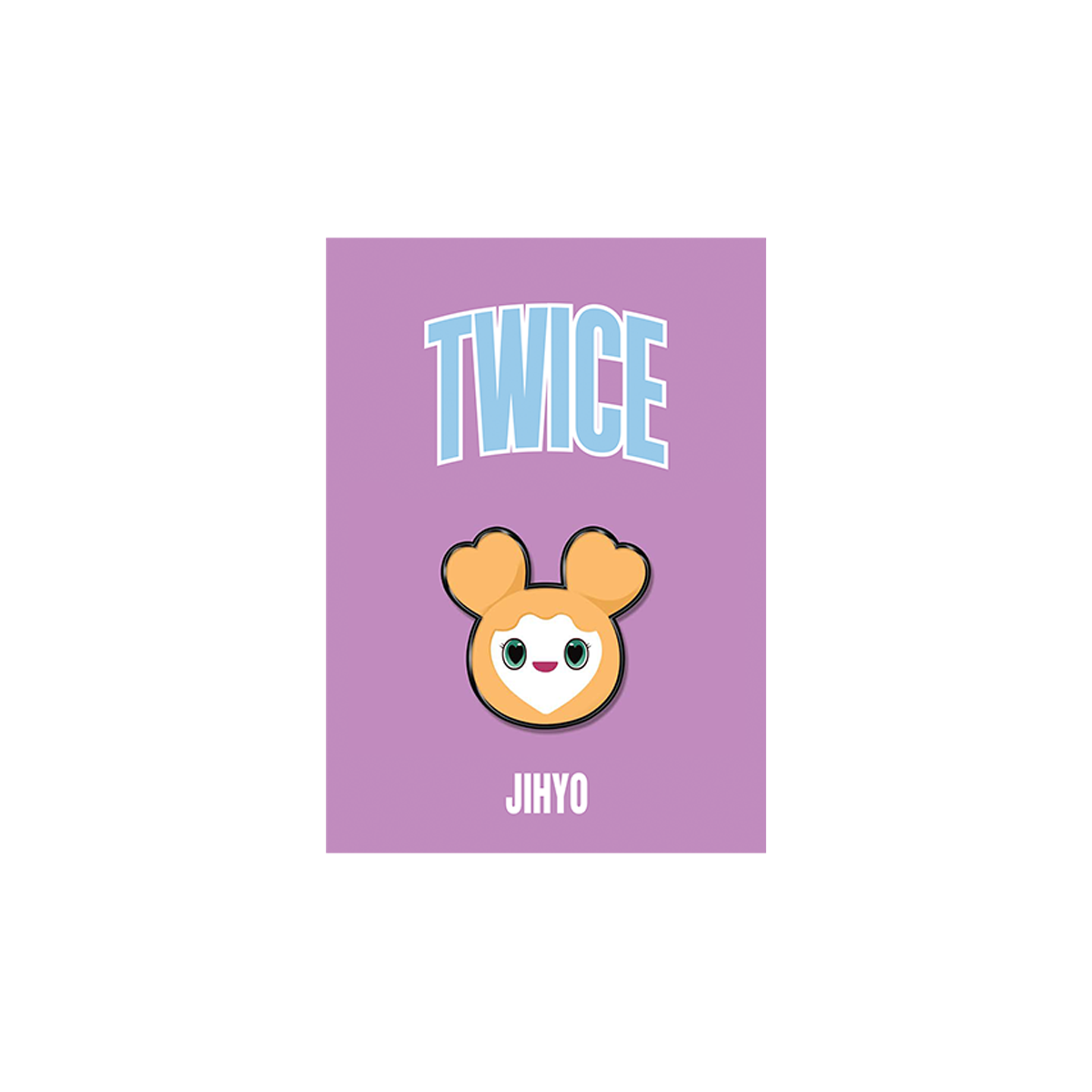 [Online Exclusive] JIHYO LOVELY ENAMEL PIN